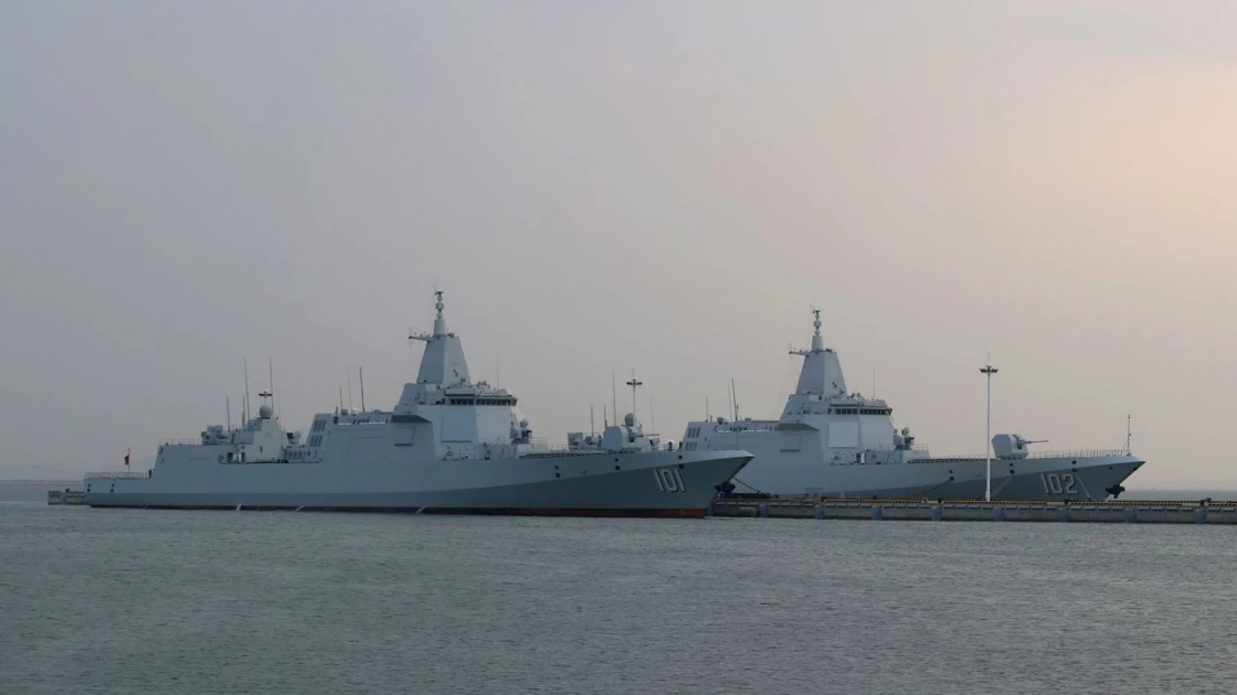 Chinese warships sail around Japan as tensions rise ahead of G7 summit