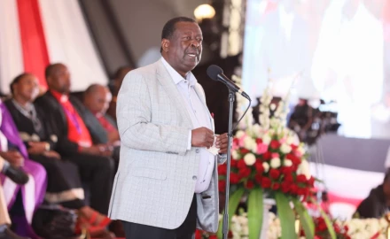 Fixing the economy is not like brewing coffee, give us time - Mudavadi tells Kenyans