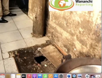 VIDEO: Eldoret restaurant with sewer passing through kitchen closed