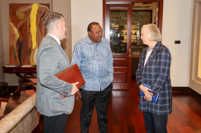 Uhuru meets EU delegation, US and Swiss Ambassadors over DRC peace process