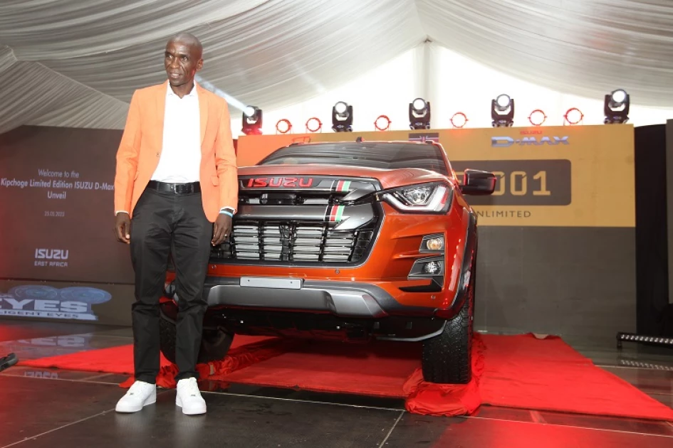 Isuzu unveils Eliud Kipchoge limited editions