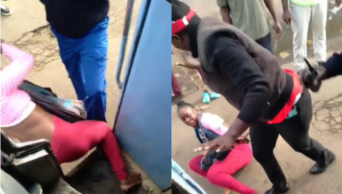 NTSA launches probe after tout captured on video dragging female passenger out of matatu