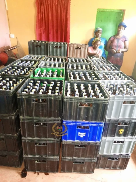 Police nab counterfeit alcohol in Murang’a homestead