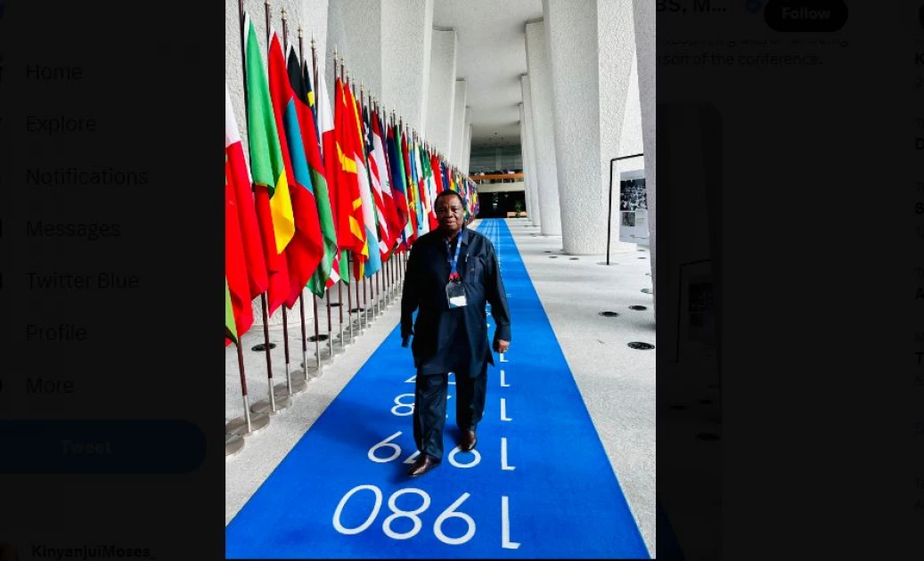 Atwoli elected vice chair of International Labour Conference workers' group 