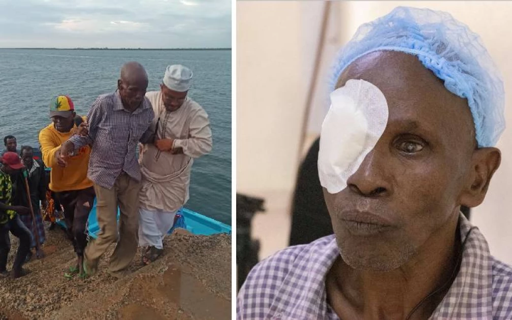 I was ‘blind’, but now I see: Lamu man speaks after life changing surgery
