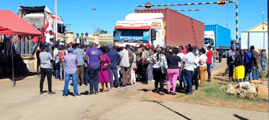 Business paralysed in Namanga as maize importers protest along Tanzania border