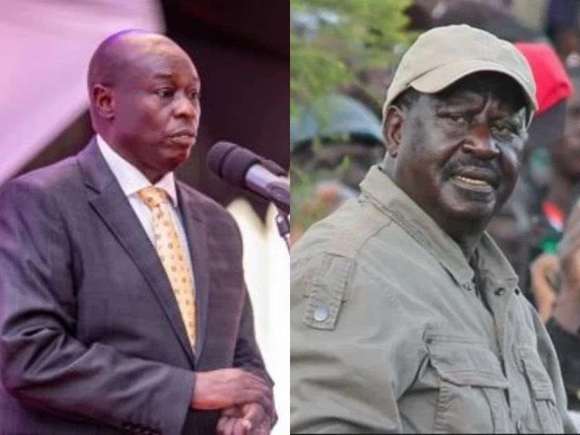 'Who are you? Sit back and watch how governance is done,' DP Gachagua tells off Raila