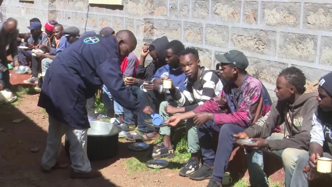 Recovering alcoholics turn to a cup of soup, plate of ugali-matumbo for refuge 