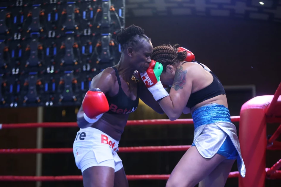 Achieng floors Soledad to  join Conjestina in Kenya’s world boxing title history