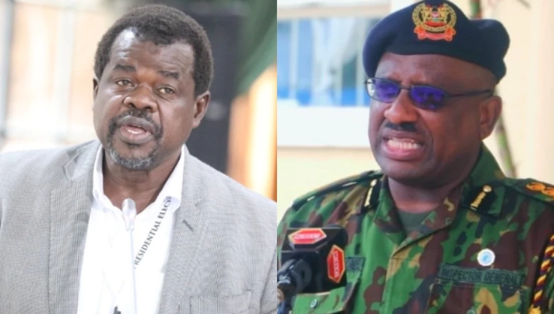 Okiya Omtatah sues IG Koome over 'illegal' promotion of 514 police officers