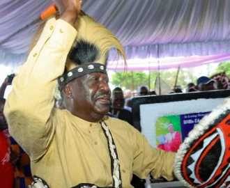 LIVE: Raila attends ceremony for installation of Seme Council of Elders leaders in Migori