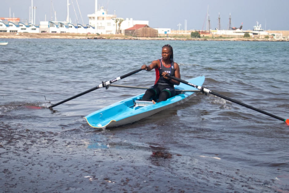 Kenyan sprint rowers target smooth sailing in Hammamet wavy waters