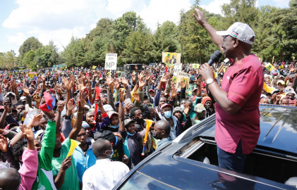 DP Ruto woos Central Kenya, bashes opponents for ‘discussing Kenyans' future in a hotel’