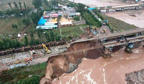 At least 15 dead after heavy rainfall and flooding in northern China