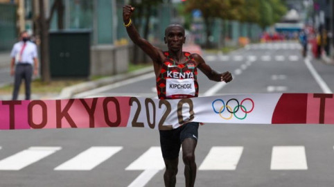 Kipchoge nominated for Laureus award